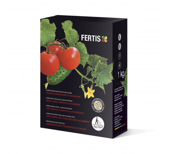 Trąšos agurkams ir pomidorams Fertis, 1 kg 