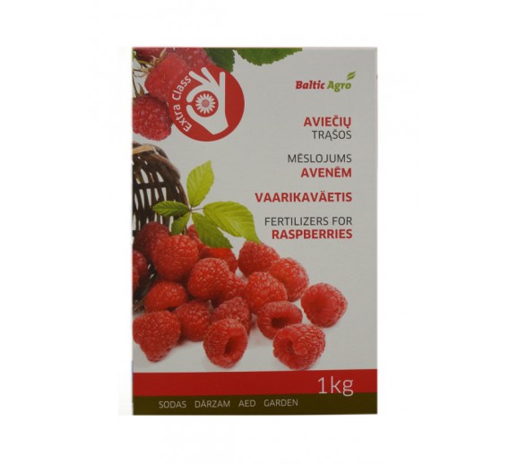 Sodo ir daržo prekės. Trąšos ir durpių substratai. Trąšos. Birios trąšos. Trąšos avietėms 1kg 