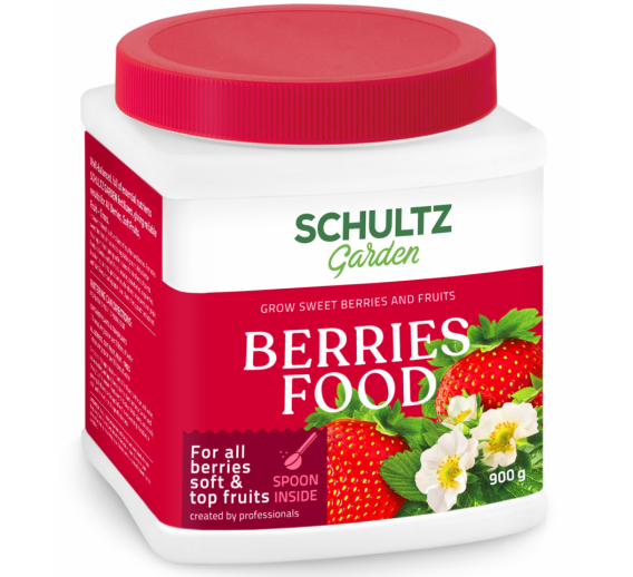 Sodo ir daržo prekės. Trąšos ir durpių substratai. Trąšos. Birios trąšos. Trąšos braškėms ir kitoms uogoms Schultz 900 g 