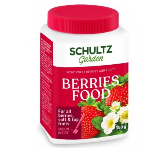 Sodo ir daržo prekės. Trąšos ir durpių substratai. Trąšos. Birios trąšos. Trąšos braškėms ir uogoms SCHULTZ, 350g 