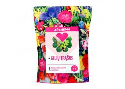 Sodo ir daržo prekės. Trąšos ir durpių substratai. Trąšos. Birios trąšos. Trąšos gėlėms Agrochema, 4 kg.