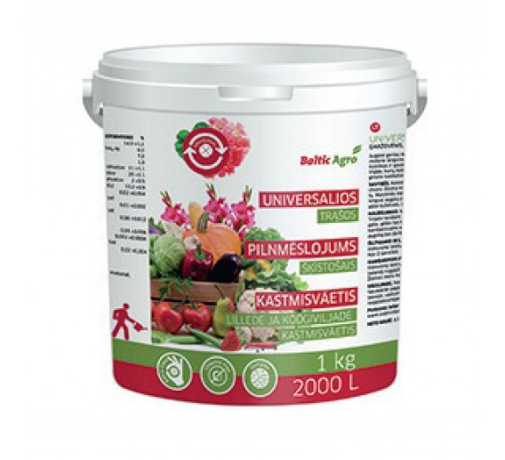 Trąšos gėlėms ir daržovėms 1kg 