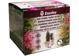 Sodo ir daržo prekės. Trąšos ir durpių substratai. Trąšos. Kompleksinės trąšos. Trąšos HydroCote 100g  Emolus