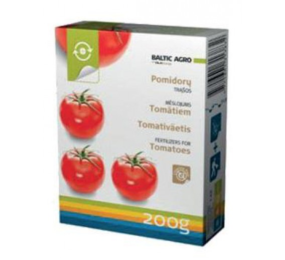 Sodo ir daržo prekės. Trąšos ir durpių substratai. Trąšos. Birios trąšos. Trąšos pomidorams 200 g 