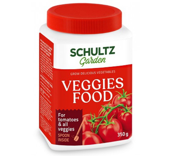 Sodo ir daržo prekės. Trąšos ir durpių substratai. Trąšos. Birios trąšos. Trąšos pomidorams ir daržovėms SCHULTZ Veggies Food 350g