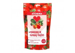 Sodo ir daržo prekės. Trąšos ir durpių substratai. Trąšos. Birios trąšos. Trąšos pomidorams ir paprikoms Agrochema, 1 kg