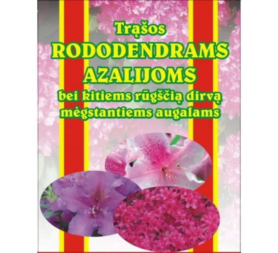 Sodo ir daržo prekės. Trąšos ir durpių substratai. Trąšos. Birios trąšos. Trąšos rododendrams 1kg 