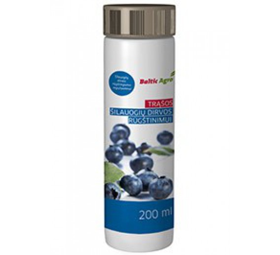 Trąšos šilauogių rūgštingumui reguliuoti 200ml 