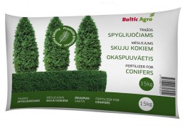 Sodo ir daržo prekės. Trąšos ir durpių substratai. Trąšos. Birios trąšos. Trąšos spygliuočiams 15kg Evergrens