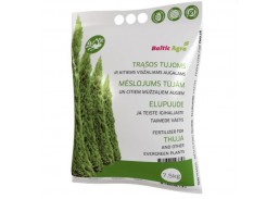 Sodo ir daržo prekės. Trąšos ir durpių substratai. Trąšos. Birios trąšos. Trąšos tujoms 7,5kg 
