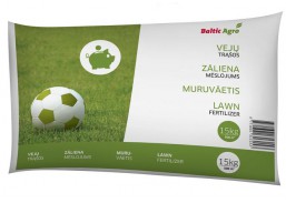 Sodo ir daržo prekės. Trąšos ir durpių substratai. Trąšos. Birios trąšos. Trąšos vejoms 15 kg