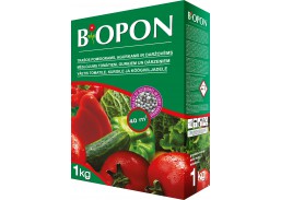 Trąšų granulės pomidorams, agurkams ir daržovėms Biopon, 1 kg 