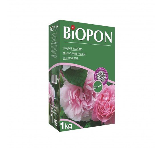 Trąšų granulės rožėms Biopon, 1kg 