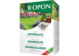 Sodo ir daržo prekės. Trąšos ir durpių substratai. Trąšos. Birios trąšos. Trąšų granulės Universalios Biopon, 1kg