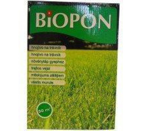 Sodo ir daržo prekės. Trąšos ir durpių substratai. Trąšos. Birios trąšos. Trąšų granulės vejoms Biopon, 1kg 