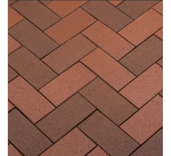 Statybinės medžiagos. Trinkelės, borteliai. Klinkerinės trinkelės. Trinkelė klinkerinė Terrakota Kare 200x100x52 mm 