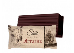 Švaros prekės. Muilas, pasta rankoms plauti. Tualetinis muilas Shik degutas 140g 
