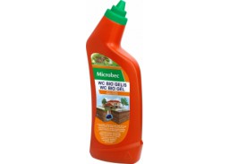 Švaros prekės. Buitinė chemija, valikliai. Tualeto BIO gelis BROS Microbec, 750 ml 