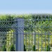Metalų gaminiai . Tvoros, tvoralentės, tinklai tvoroms. Segmentinės tvoros, varteliai. 3D Tvoros segmentas 1530x2500 mm, 3/4 mm, pilkas  kaina