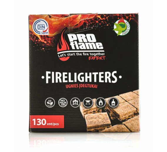 Sodo ir daržo prekės. Laisvalaikio prekės. Šašlykinės, kepsninės, viryklės, griliai. Ugnies įdegtukai PROflame Expert