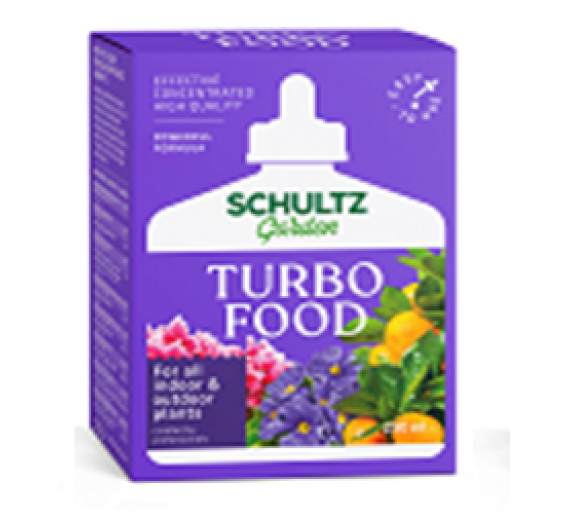 Sodo ir daržo prekės. Trąšos ir durpių substratai. Trąšos. Skystos trąšos. Univ trąšos SCHULTZ Turbo Food su kalciu ir magniu 250ml 