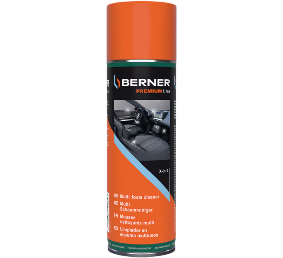 Darbo įrankiai. Prekės automobiliams. Automobilinė chemija. Universalios valymo putos Berner 500 ml 