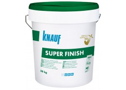 Dažai. Glaistas, gruntas, klijai, skiedikliai. Glaistai. Statybinis glaistas. Universalus glaistas Knauf Super Finish 28 kg 