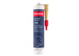 Vidaus apdailos prekės. Hermetikai, montavimo putos, sandarinimo juostos. Silikoniniai hermetikai. Universalus rūgštinis silikonas PENOSIL 315C smėlio 280 ml 