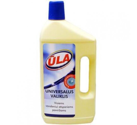 Švaros prekės. Buitinė chemija, valikliai. Universalus valiklis Ūla 1000 ml 