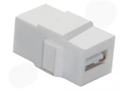 USB lizdas baltas SKJ-USB-AF-AF 
