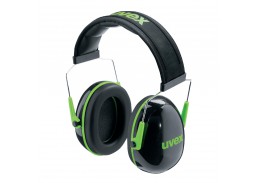 UVEX apsauginės ausinės K1 SNR 28dB juodos/žalios 