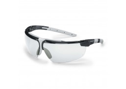 UVEX i-3 apsauginiai akiniai, juoda/pilka 