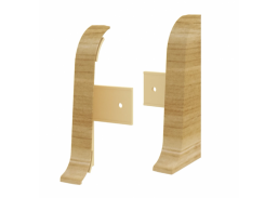 Vidaus apdailos prekės. Apdailos, sujungimo profiliai. Grindjuostės. Grindjuostės Vox Smart. Užbaigimas D/K 584 SMART 2 vnt. Ąžuolas cytryno