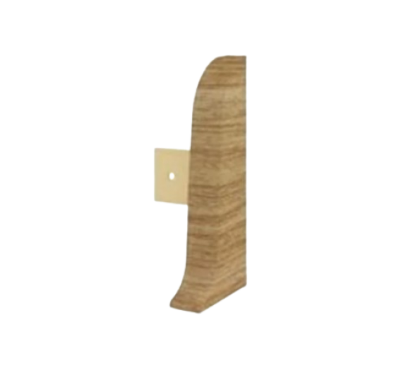 Vidaus apdailos prekės. Apdailos, sujungimo profiliai. Grindjuostės. Grindjuostės Vox Smart. Užbaigimas K/D Smart flex 521 2 vnt. Antikinis ąžuolas