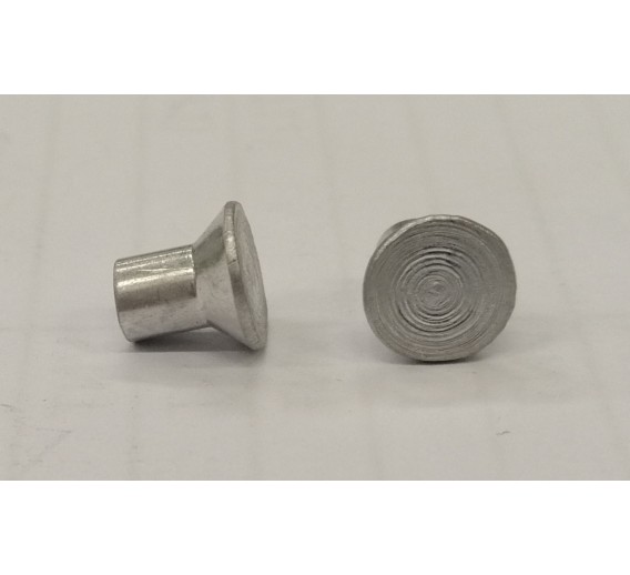 Tvirtinimo detalės. Kniedės. Užplakamos aliumininės kniedės DIN661. Užplakama aliumininė kniedė DIN661 4x6 
