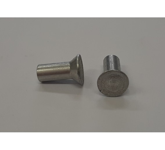 Tvirtinimo detalės. Kniedės. Užplakamos aliumininės kniedės DIN661. Užplakama aliumininė kniedė DIN661 5x12 