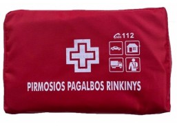 Darbo saugos prekės. Vaistinėlės. Vaistinėlė - pirmosios pagalbos rinkinys PVC dėkle C2666 