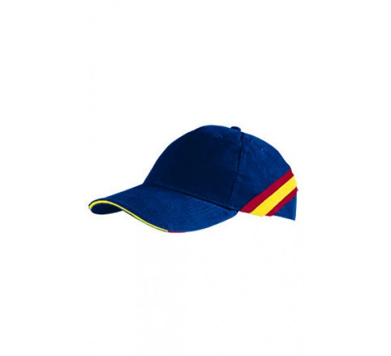 Darbo saugos prekės. Galvos apsaugos priemonės. Kepurės, šalikai, kaklo movos. Valento kepurė FURIA Spanish flag 