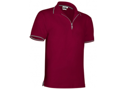 Darbo saugos prekės. Darbo drabužiai. Marškinėliai. Valento polo marškinėliai GOLF mahogany-cement grey