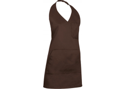 Darbo saugos prekės. Darbo drabužiai. Prijuostės, antrankoviai. Valento prijuostė BISTRO walnut brown 