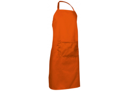 Darbo saugos prekės. Darbo drabužiai. Prijuostės, antrankoviai. Valento prijuostė OVEN party orange 