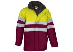 Valento striukė TRAFFIC geltona-bordo, 3XL 