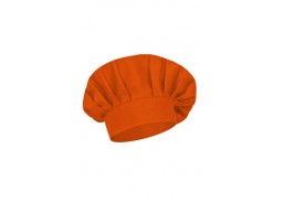 Darbo saugos prekės. Galvos apsaugos priemonės. Kepurės, šalikai. Valento virėjo kepurė COULANT oranžinė 