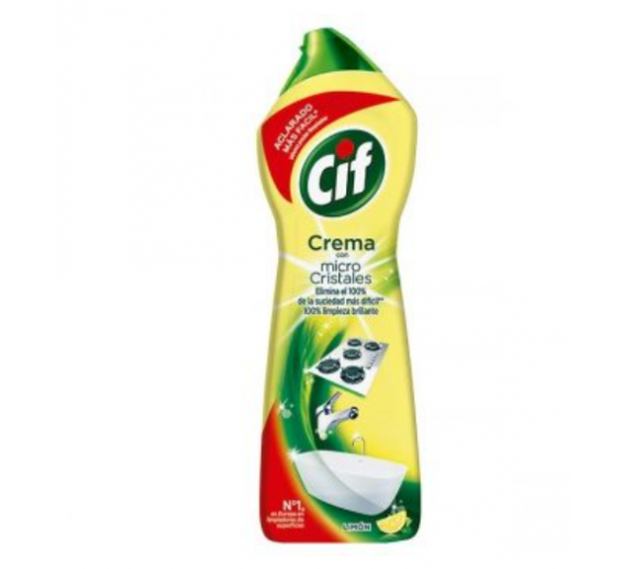 Švaros prekės. Buitinė chemija, valikliai. Valomasis pienelis Cif 750ml lemon 