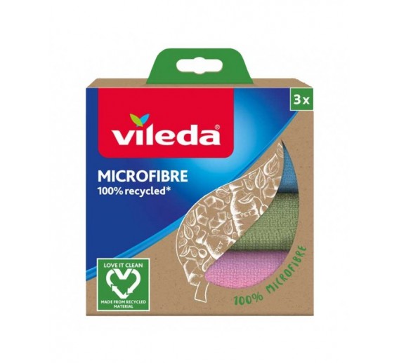 Švaros prekės. Šluostės, virtuvės kempinės. Valymo šluostė Mikro pluošto 3 vnt. 