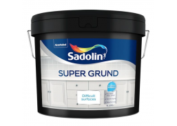 Dažai. Dažai, dažymo įrankiai, dažymo juostos. Vandeniniai dažai. Vandeniniai gruntiniai dažai Super Grund 2.5l 