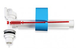 Santechnikos prekės. Vonios įranga. WC bakelių dalys. Vandens prileidimo mechanizmas EKONOM šoninis 1/2