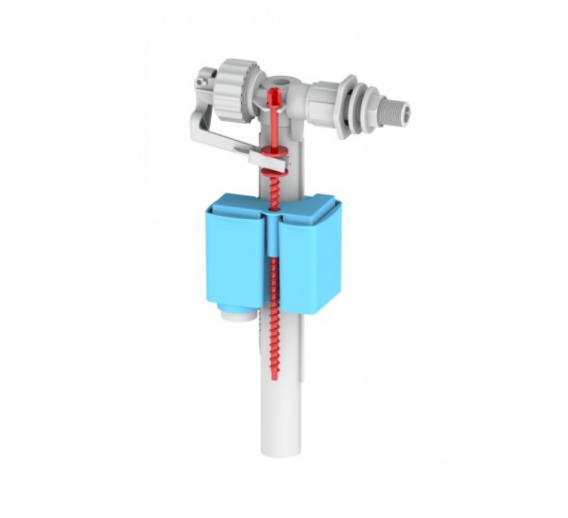 Santechnikos prekės. Vonios įranga. WC bakelių dalys. Vandens prileidimo mechanizmas Nikiplast 1/2