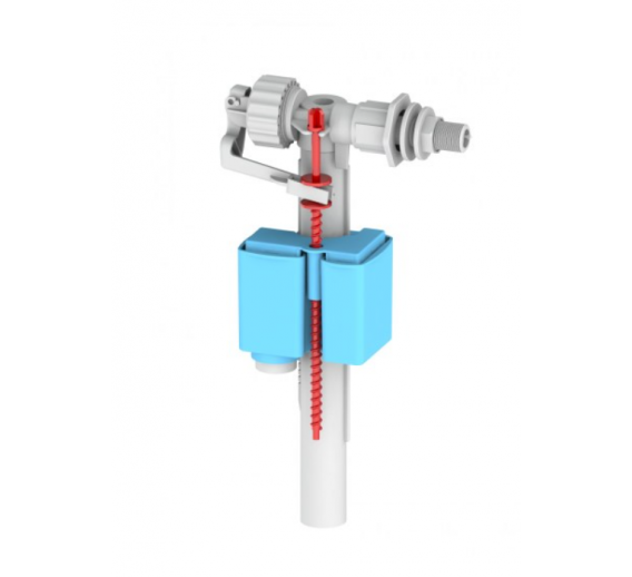 Santechnikos prekės. Vonios įranga. WC bakelių dalys. Vandens prileidimo mechanizmas Nikiplast 3/8