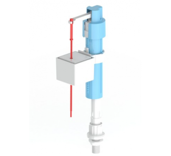 Santechnikos prekės. Vonios įranga. WC bakelių dalys. Vandens prileidimo mechanizmas Nikiplast apatinis